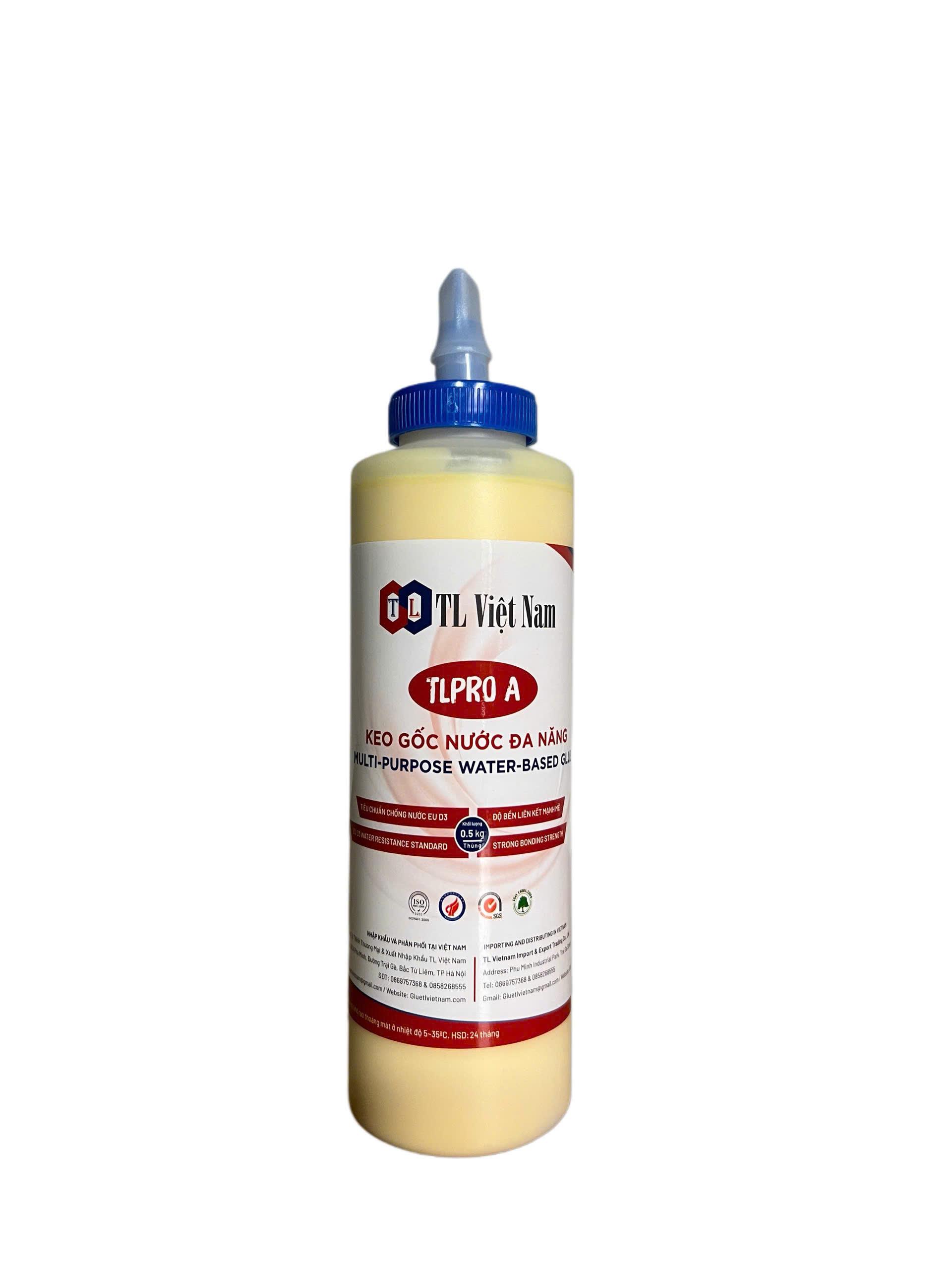 TLPRO A Keo gốc nước đa năng, Tuýp 0,5 Kg